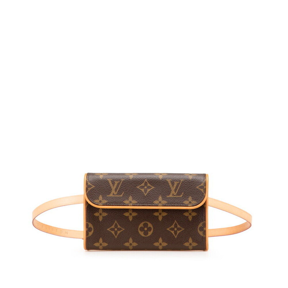 LOUIS VUITTON Brown Monogram Leather Fanny Pack - Picture 1 of 10